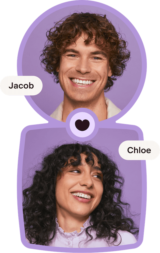 Zwei Profile, die auf Badoo einen Volltreffer hatten